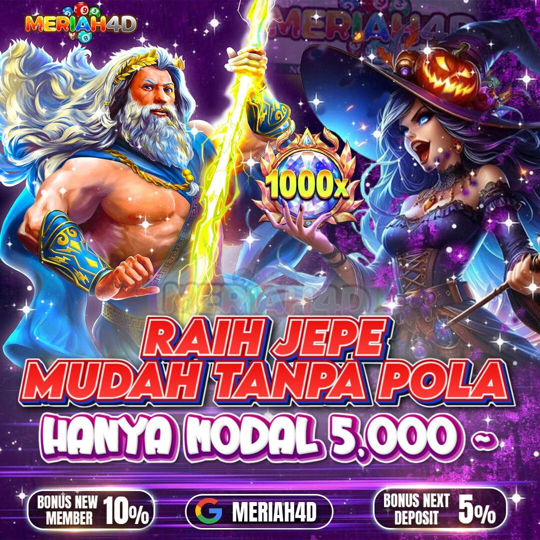 DAFTAR SLOT Online Meriah4D untuk pemain terpercaya