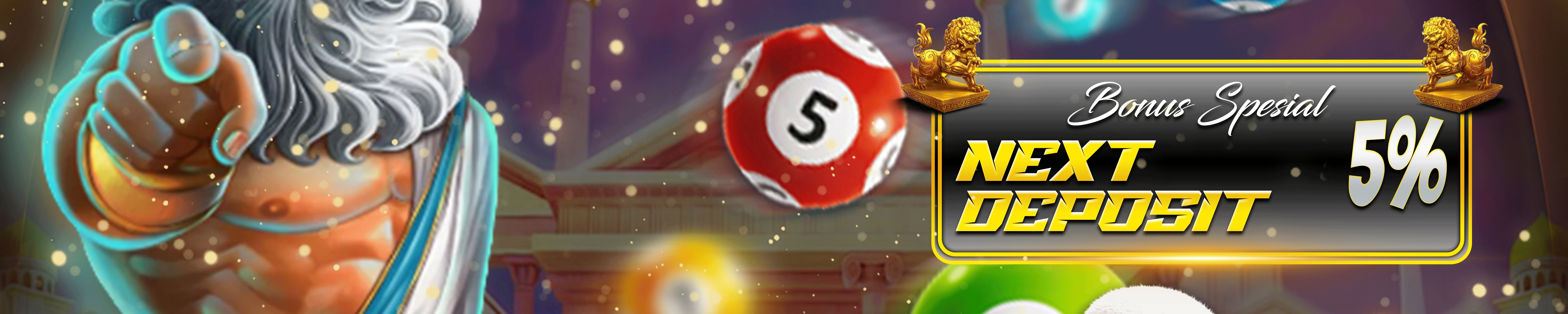 BONUS DEPOSIT HARIAN 5%