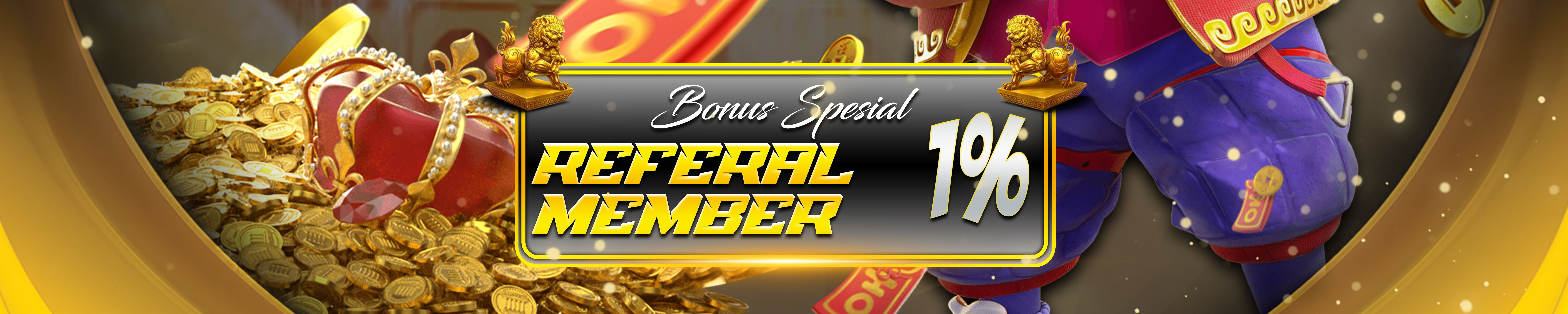 BONUS REFERAL 1%