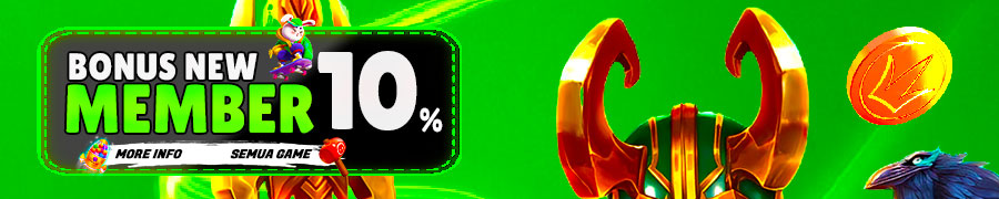 BONUS NEW MEMBER 10% MERIAH4D